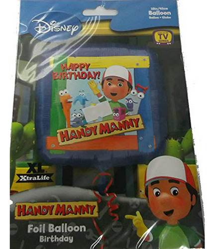 Globo  18  De Cumpleaños De Handy Manny, Multicolor