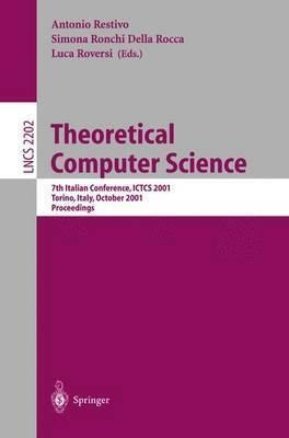 Theoretical Computer Science - Antonio Restivo (paperback)