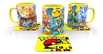 Comprar Taza Ceramica Pokemon Pikachu Anime F + Posavaso + Caja