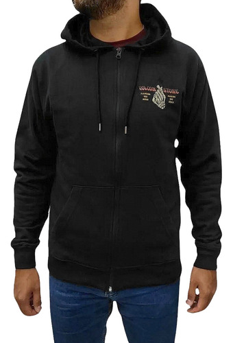 Volcom Campera Buzo Single Stone - Hombre - 02711