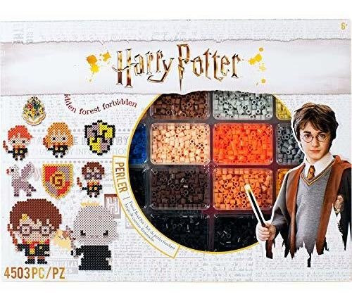 Perler Perlas Harry Potter - Kit De Cuentas De Patron Y Fusi