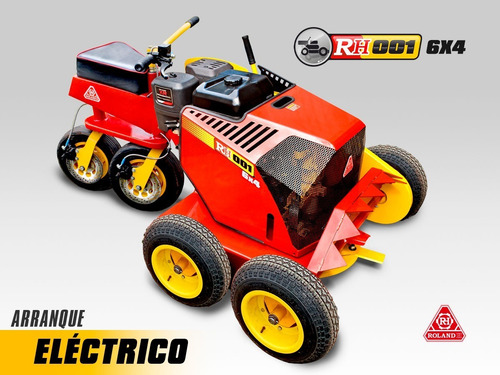 Imagen 2 de 19 de Motodesmalezadora Roland H001 6x4 B&s Electrico
