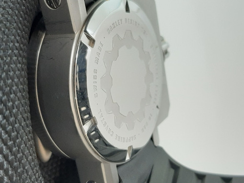 Relógio Usado Oakley Gearbox Saphire Cristal