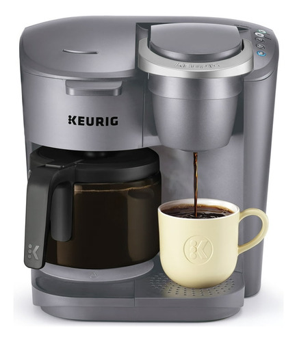 Keurig Cafetera K-duo Para 12 Tazas Y Cafeterak-cup Color 