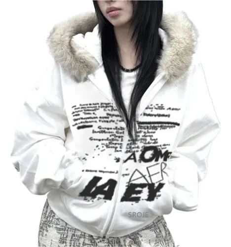 Sudadera Con Capucha Y Estampado De Graffiti