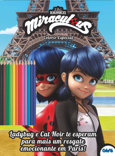 Livro Ladybug - Colorir Especial