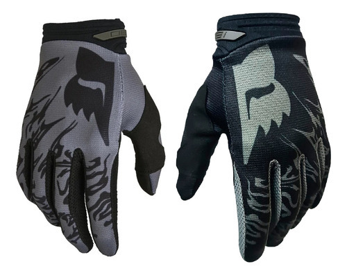 Guantes de motocross Fox Racing 180 Peril, negros, talla G