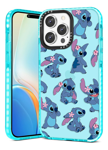 Coralogo Funda P/ iPhone 14 Pro De 6.1 Lilo Y Stitch Disney