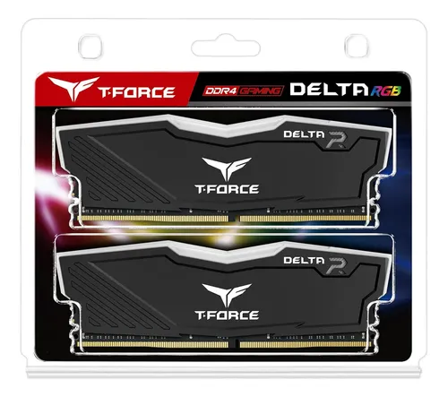 Memoria Teamgroup T-force Rgb Ddr4 16 Gb ( 2 X 8 Gb ) Negro