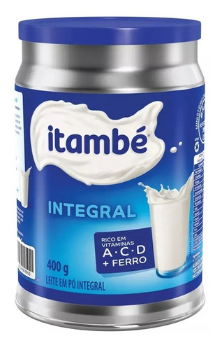 Atacado C/4 Leite Integral Em Pó Itambé 400g