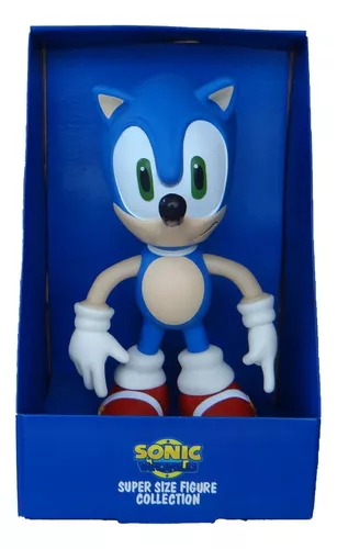 Boneco Grande Sonic Sega Coleção Presente De Aniversario