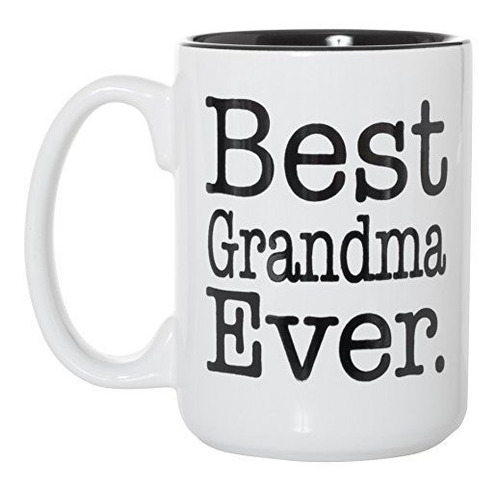 Best Grandma Ever - Taza Grande De Té De Café De Doble Cara 