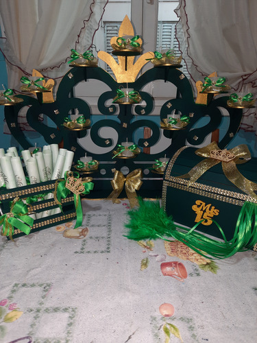 Combo Para Ceremonia De Velas,dijes Y Pergaminos Corona