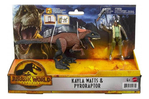 Jurassic World Dominion - Kayla Watts Y Pyroraptor Hdx46