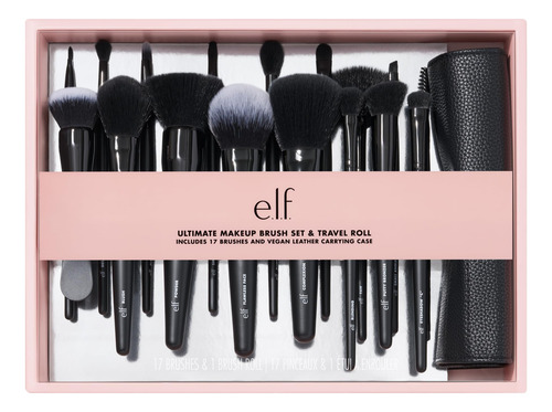 Set De Brochas De Maquillaje E.l.f. Ultimate De 17 Piezas Co