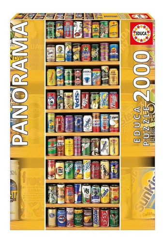 Rompecabezas Latas Panoramico 2000 Pzs Educa Puzzle