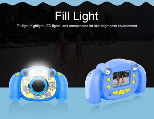 Câmera Digital C/ Flash Infantil Selfie Vídeo Foto Resolução