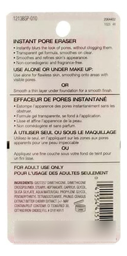Maybelline Primer Limpiador De Poros Baby Skin 20ml C/u 2pz Tono Del Primer Transparente