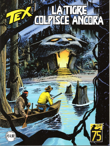 Tex N° 756 - La Tigre Colpisce Ancora - 116 Páginas Em Italiano - Sergio Bonelli Editore - Formato 16 X 21 - Capa Mole - 2023 - Bonellihq Cx441 Jan24