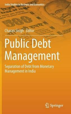 Libro Public Debt Management - Charan Singh