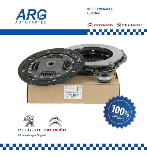 Imagen 5 de 7 de Kit Embrague Peugeot Partner Citroen Berlingo 1.6 Hdi Original
