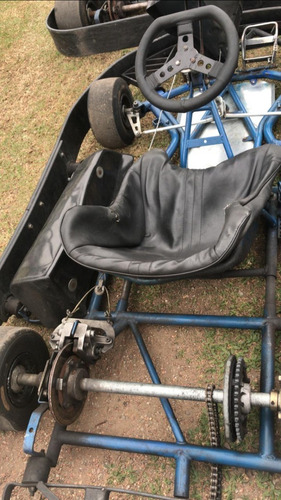 Lote Com 6 Kart Race Chassi, Motor Honda Gx270