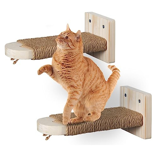 Antfort - Juego De 2 Estantes Para Escaleras De Gato Montado