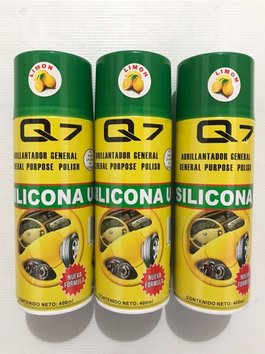 Silicón Abrillantador De Limón Para Cuero Tablero 400ml Q7