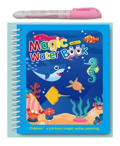 Juego Libro Mágico Para Pintar Con Agua