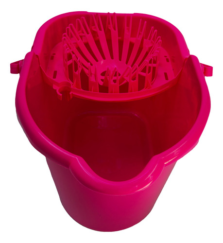 9 Cubeta Con Exprimidor D 10 Litros Exprime Facil La Bonita