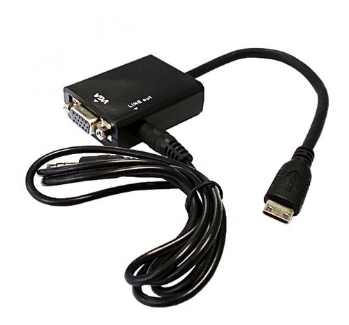 Convertidor Mini Hdmi A Vga 4886