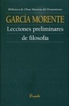 Libro - Lecciones Preliminares De Filosofia - Garcia Morente