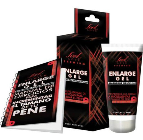 Gel Enlargador De Pene Ereccion Firme Buen Tamaño No Precoz