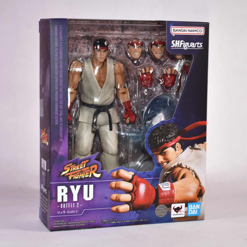 S.h. Figuarts Ryu Street Fighter Outfit 2 Jp Sin Abrir