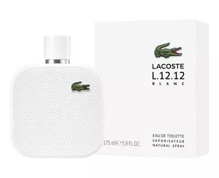 Perfume Lacoste L.12.12 Blanc Pure Masc. 175ml Lacrado