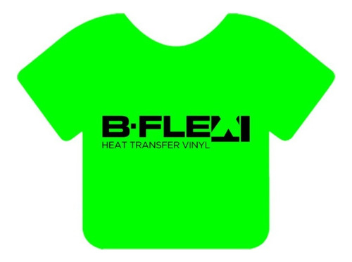 Vinil Fluorescente B-flex Color Verde