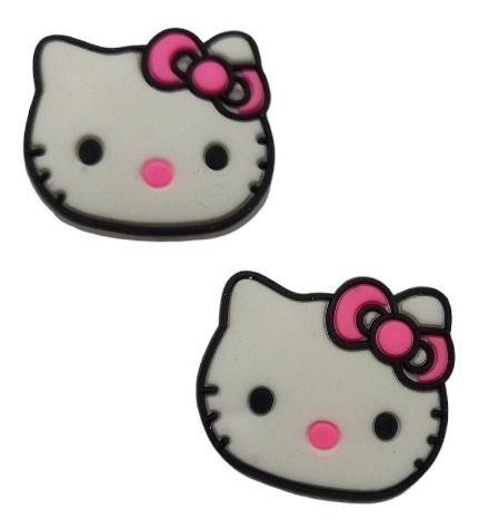 Combo Pin Hello Kitty X 2 Para Croc O Imitación 