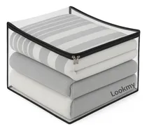 Comprar Funda Guardado Frazadas Almohada | Bolsa Organizadora Acolchados O Ropa | Bolsa De Pvc Transparente Con Cierre Para Organizar El Placard | Bolsa Multiuso Lookmy |