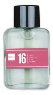 Perfume Feminino Fator 5 Nº16 Coco, Caramelo, Vanila 60ml