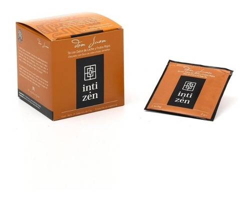 Imagen 2 de 3 de Té Inti Zen negro en saquitos Dulce de Leche y Frutos Rojos 30 g 15 u