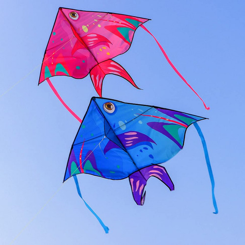 Cometa Xentumi Fish Kite 2 Pack Con Cuerda, S Para Niños Y A