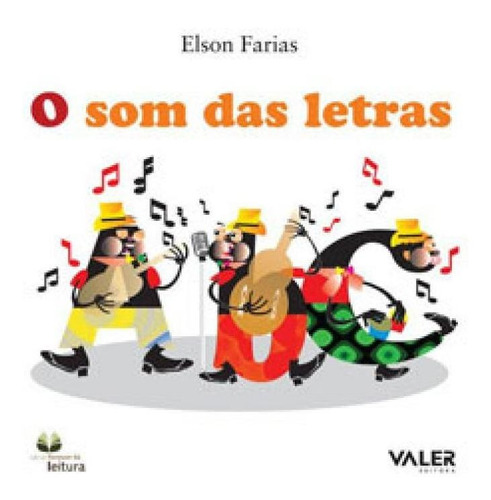 O Som Das Letras, De Farias, Elson. Editora Valer, Capa Mole Em Português