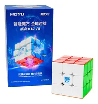 Comprar 3x3x3 Moyu Weilong V10 Ai Frosted Inteligente Cubo Magico Estructura Stickerless