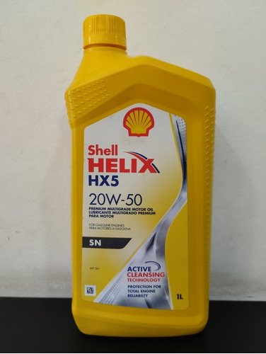 Aceite Mineral Shell Helix 20w-50 Original