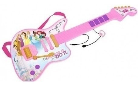 Guitarra Electrica Microfono Disney Princesas Nikko 5296