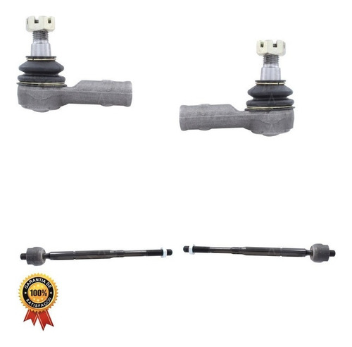 Terminal + Axial Para Chevrolet Luv Dmax 2500 4wd 2011 2014