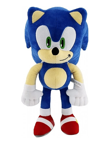 Sonic 22098 Sonic 12puLG Coll Plush W Clip Blue