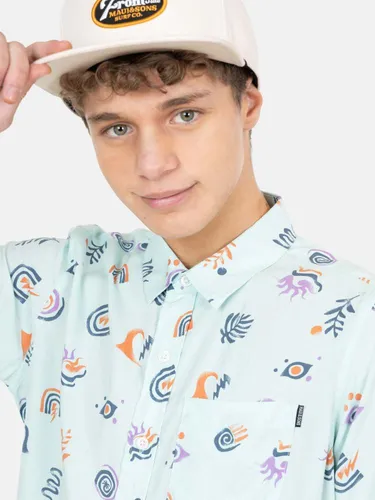 Camisa Mc Symbols Multicolor Infantil Maui And Sons