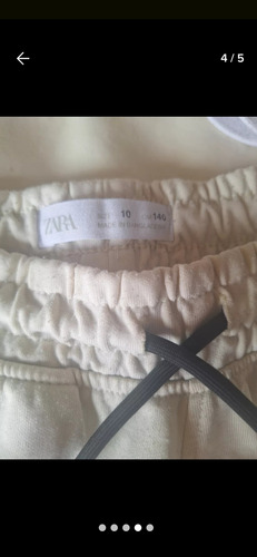Buzo Y Bermuda Zara Talle 10 (Usado)