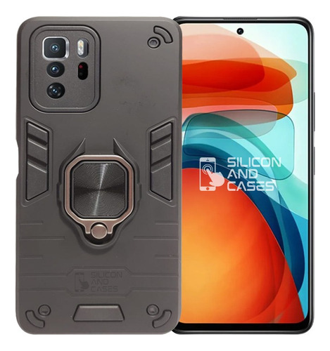 Carcasa Para Xiaomi Redmi Note 10 Pro 5g Anillo Antigo Color